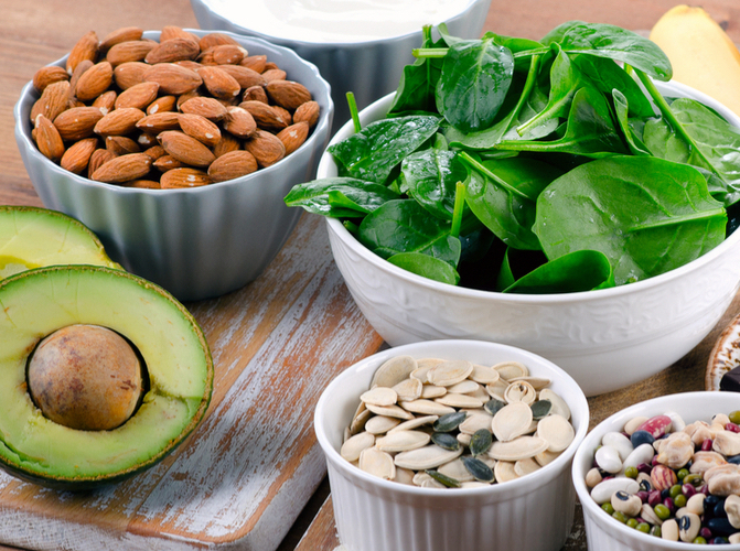 Figura 14 - Alimenti ricchi di Zinco